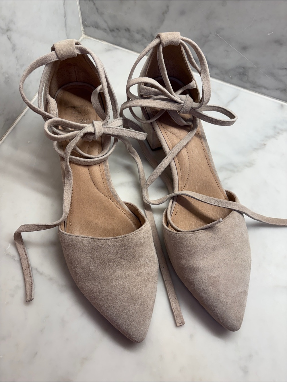 J Jill Zelda Block Heel Leather D’Orsay Pumps size 9